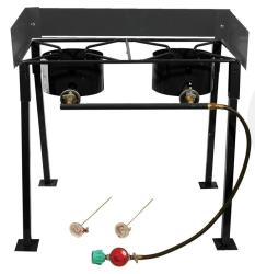 King Kooker 25-inch Portable Double Burner Camp Stove