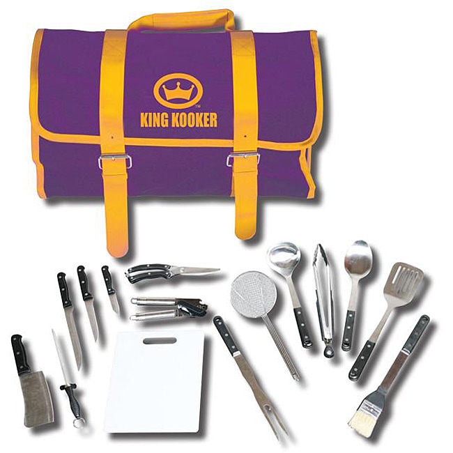King Kooker 16-piece Tailgating Utensil Set