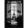 'Eiffel Tower 1909' Framed Art Print