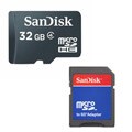 SanDisk SDSDQ-032G 32GB MicroSD High Capacity with SD Adapter