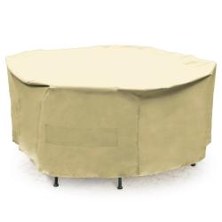 Mr. BBQ Premium Round Full-size Patio Set Cover