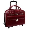 McKlein Roseville Checkpoint-friendly 15.4-inch Rolling Laptop Briefcase