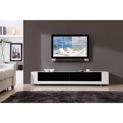 Low Price Roma White 2-drawer TV Stand