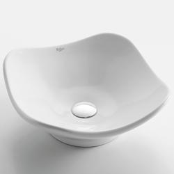 Kraus Tulip Sink and Millennium Bathroom Faucet