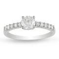 14k White Gold 3/4ct TDW Diamond Engagement Ring (H-I, I2-I3)