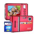 SVP Cybersnap 912 9MP Red Digital Camera with 2GB Memory Card