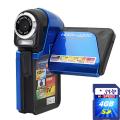 SVP HDDV2200 5MP Blue Digital Camcorder with 4GB SDHC Memory Card