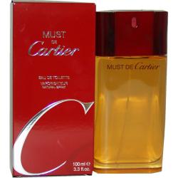 Cartier 'Must De Cartier' Women's 3.4-ounce Eau de Toilette Spray