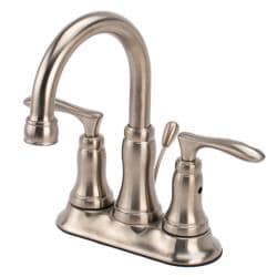 Fontaine Amor 4-Inch Brushed Nickel Centerset Bathroom Faucet