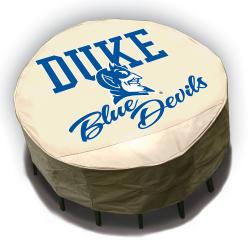 NCAA Duke Blue Devils Round Patio Set Table Cover