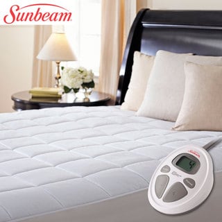 Low Price Sunbeam Premium Heated Electric Queen-size Mattress Pad