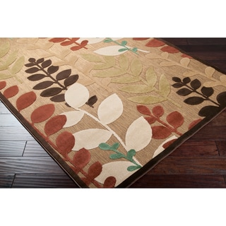 Woven Floral Terrance Rug (2'6" x 7'10')