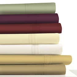 (^ ^)// Egyptian Cotton 500 Thread Count Extra Deep Pocket 6-Piece Sheet Set
