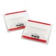 Red Post-it Durable File Tabs- 2 x 1 1/2- Striped-