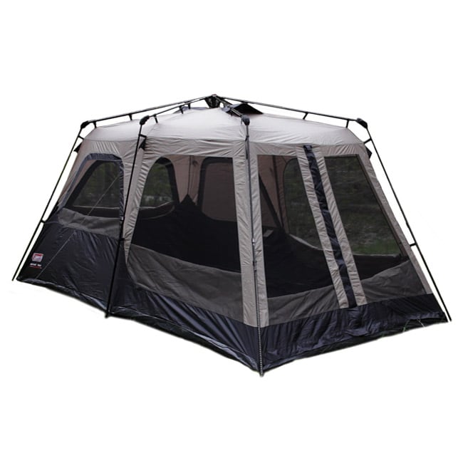 Coleman Black and Gray Instant Tworoom Eightperson Tent (14' x 8