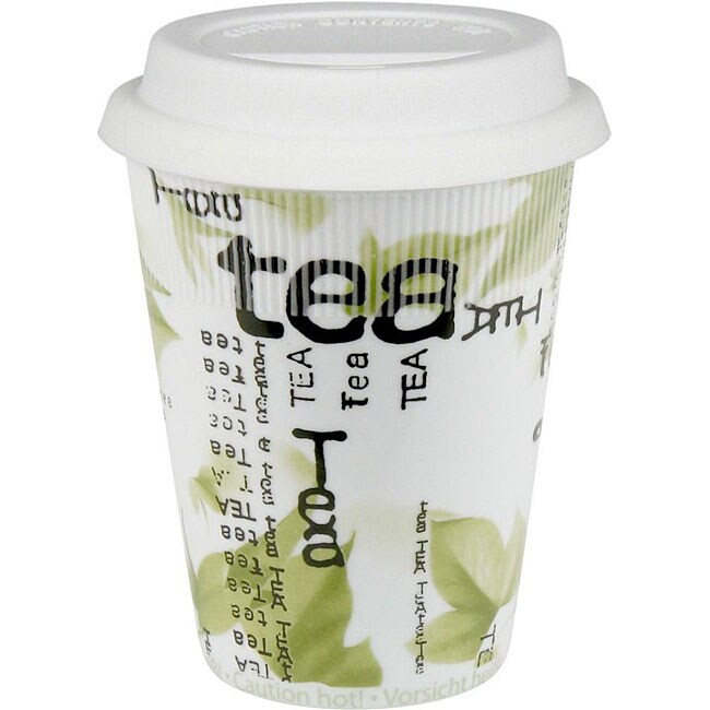 Konitz Tea Collage Travel Mugs (Set of 4)