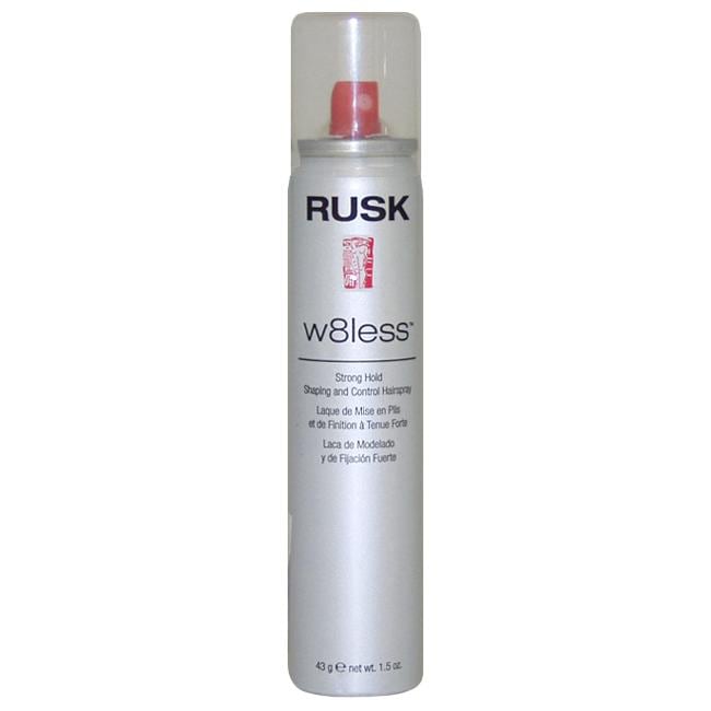 Rusk W8less Plus Extra Strong Hold Shaping and Control 1.5ounce Hair Spray