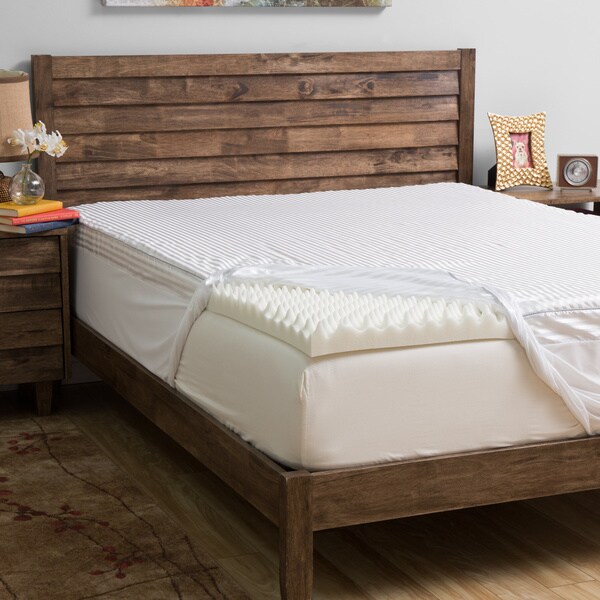 Grande Hotel Collection Comfort Loft 3inch Memory Foam Mattress Topper