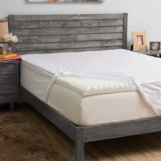 Hot Deal Grande Hotel Collection Comfort Loft 3-inch Memory Foam Mattress Topper with Cover
