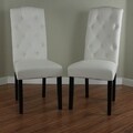 Princeton Upholstered Linen Dining Chairs (Set of 2)