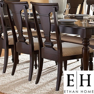 ETHAN HOME Clara Elegance Cherry Side Chair (Set of 2)