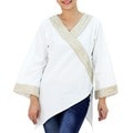 Cotton 'China Paths' Blouse (Thailand)