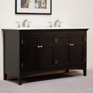 Granite Top 60-inch Double Sink Vanity