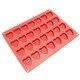 Freshware 28-cavity Silicone Mini Heart, Chocolate, Candy and Pastry Mold