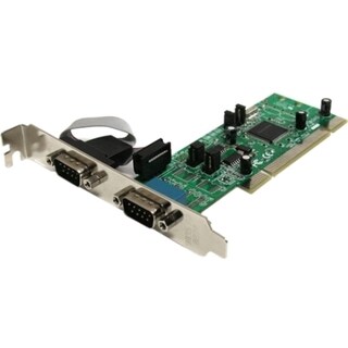 StarTech.com 2 Port PCI RS422/485 Serial Adapter Card with 161050 UAR