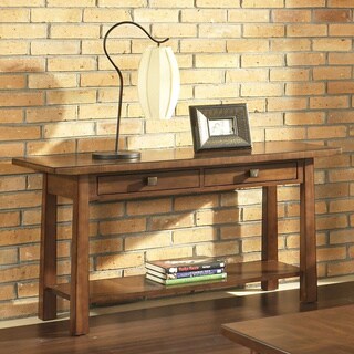 Dakota Rich Brown Sofa Table