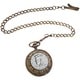 August Steiner Men's Kennedy Half-dollar Antique Gold Pocket Watch