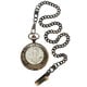 August Steiner Men's Walking Liberty Half-dollar Antique Copper Pocket Watch