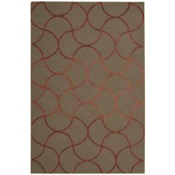 Cambria Brown Wool Blend Rug (8' x 10')