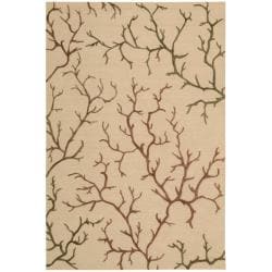 Cambria Beige Wool Blend Rug (8' x 10')
