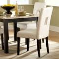 Mendoza White Keyhole-back Side Chairs (Set of 2)