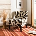Safavieh Cow Hide Print Lounge Chair