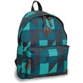 J World 'Kelley' Green Block 16-inch Mini Backpack