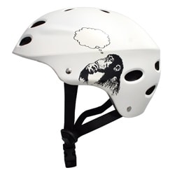 MBS 'Bright Idea' White Large/ XLarge Helmet-Image