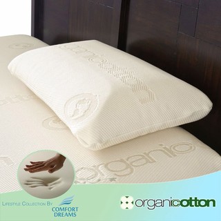 Comfort Dreams Organic Cotton Standard-size Memory Foam Pillow
