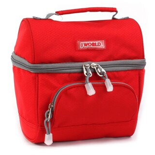 J World Corey Red Lunch Bag