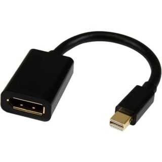 StarTech.com 6in Mini DisplayPort to DisplayPort Video Cable Adapter 