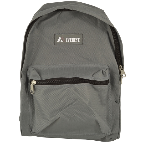 Everest 15inch Basic Polyester Backpack with Padded Shoulder Straps