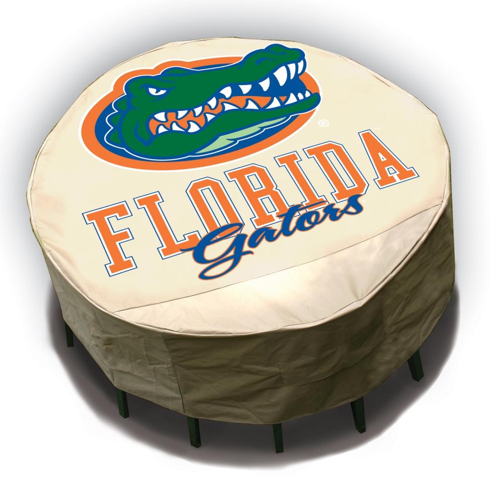 NCAA Florida Gators Round Patio Set Table Cover