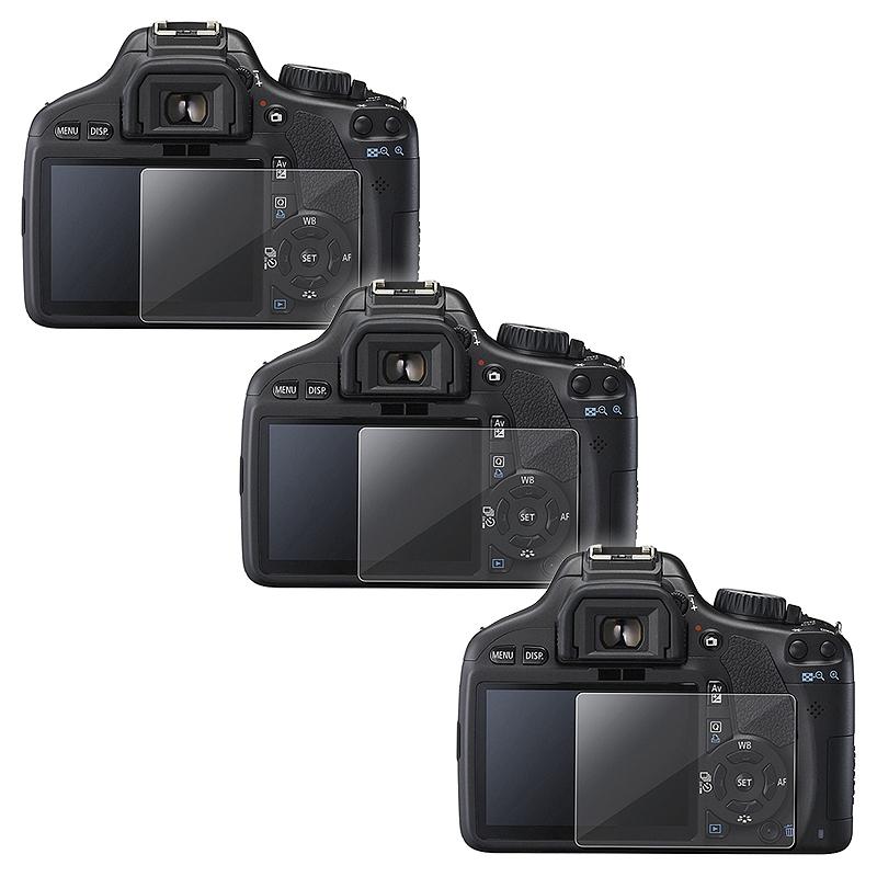 INSTEN Clear Screen Protector for Canon EOS 550D (Pack of 3)