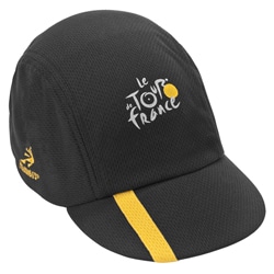 Tour de France Unisex 'SpinCycle' Black Cycling Cap-Image