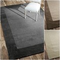 Handmade Alexa Marrakesh Border Wool Rug (5' x 8')