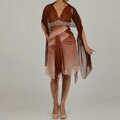 Issue New York Women's Ombre Sequin Detail Short Evening Dress