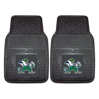 Fanmats Notre Dame 2-piece Vinyl Car Mats