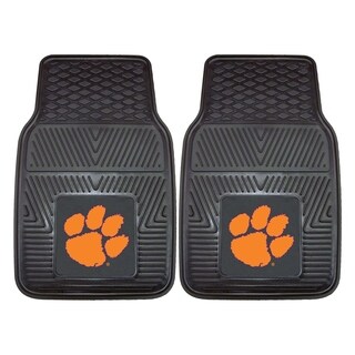 Fanmats Clemson 2-piece Vinyl Car Mats