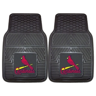 Fanmats St Louis Cardinals 2-piece Vinyl Car Mats